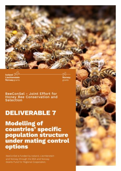 Deliverable 7: Modelling of countries' specific population structure under mating control options